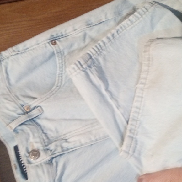 Aeropostale Light Wash Destroyed/Distressed 90s Baggy Jeans 14R - Picture 6 of 17